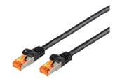 Verkkokaapelit - SCONN S-Impuls patch cable - 50 m - black - Musta - 50m - 08-26505