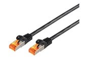 Verkkokaapelit - SCONN S-Impuls patch cable - 20 m - black - Musta - 20m - 08-26095