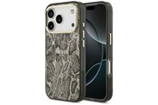 Puhelin - Kannet ja kotelot - GUESS Python Pattern MagSafe Case for iPhone 17 Pro - Brown - 3666339535490