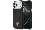 Puhelin - Kannet ja kotelot - GUESS Triangle Logo MagSafe case for iPhone 17 Pro - black - 3666339515218