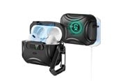 Puhelin - Muut lisävarusteet - ESR Cyber ​​FlickLock MagSafe Case for AirPods Pro 3 - Black - 4894240289204
