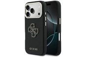 Puhelin - Kannet ja kotelot - GUESS FW Resin Logo Case for iPhone 17 Pro - Black - 3666339583989