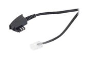 Verkkokaapelit - S-Impuls phone cable - 10 m - black - Musta - 10m - 70002-10