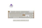 Näppäimistöt - Keychron K10 HE - keyboard - 100% full size - white Input Device - K10H-Q1