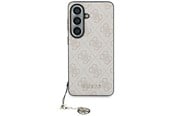 Puhelin - Kannet ja kotelot - GUESS 4G Classic Logo Charm MagSafe Case for Samsung Galaxy S26 - Pink - 3666339614003