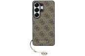 Puhelin - Kannet ja kotelot - GUESS 4G Classic Logo Charm MagSafe Case for Samsung Galaxy S26 Ultra - Brown - 3666339613990