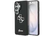 Puhelin - Kannet ja kotelot - GUESS IML Big Metal 4G Script case for Samsung Galaxy S26 Ultra - black - 3666339613594