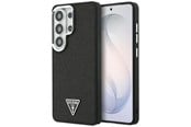 Puhelin - Kannet ja kotelot - GUESS Fixed Glitter Triangle MagSafe case for Samsung Galaxy S26 Ultra - black - 3666339613532