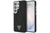 Puhelin - Kannet ja kotelot - GUESS Embossed Ring Triangle Logo MagSafe Case for Samsung Galaxy S26 Ultra - Black - 3666339613877