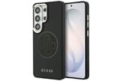 Puhelin - Kannet ja kotelot - GUESS Perforated Logo MagSafe Case for Samsung Galaxy S26 Ultra - black - 3666339613143