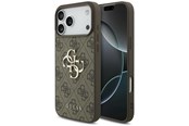 Puhelin - Kannet ja kotelot - GUESS 4G Big Logo Case for iPhone 17 Pro / 18 Pro - Brown - 3666339650698