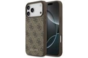 Puhelin - Kannet ja kotelot - GUESS 4G Classic Case for iPhone 17 Pro Max / 18 Pro Max - Brown - 3666339673482