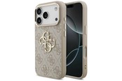 Puhelin - Kannet ja kotelot - GUESS 4G Big 4G Classic Logo Case for iPhone 17 Pro / 18 Pro - Rose Gold - 3666339651022