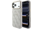 Puhelin - Kannet ja kotelot - GUESS Embossed 4G Classic MagSafe Case for iPhone 17 Pro / 18 Pro - Pink - 3666339655181