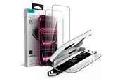 Puhelintarvikkeet - Näytönsuojat - ESR UltraFit Classic 2-Pack Tempered Glass for iPhone 18 Pro / 17 Pro - Black - 4894240306703