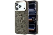 Puhelin - Kannet ja kotelot - GUESS 4G & Big Resin Logo Case for iPhone 17 Pro Max / 18 Pro Max - Brown - 3666339653675