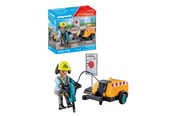 Playmobil - Playmobil Toiminta - Action Heroes Construction Worker - 71752 - 71752