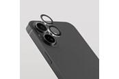 Puhelintarvikkeet - Näytönsuojat - SiGN Lens protector in tempered glass for iPhone 17/16 - Black/transparent - SN-LSIP17-EE