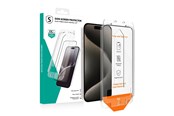 Puhelintarvikkeet - Näytönsuojat - SiGN Screen Protector iPhone 15 Pro - EZ Apply with dust free applicator - SNTP-IP15-PRO