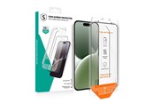 Puhelintarvikkeet - Näytönsuojat - SiGN Screen Protector iPhone 16 Pro - EZ Apply with dust-free applicator - SNTP-IP16-PRO