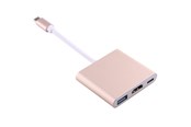 Näyttökaapeli - SiGN Adapter USB-C to HDMI - USB-A - USB-C - Black - PC0849J