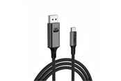 Näyttökaapeli - SiGN USB-C to DisplayPort cable 4K@60Hz - 2m - black - SN-DPC-2M
