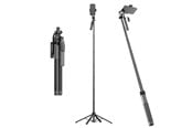 Puhelin - Muut lisävarusteet - SiGN selfie stick / tripod with mobile holder - 1.8m - black - SN-SELFIESTICK