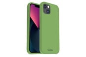 Puhelin - Kannet ja kotelot - SiGN Liquid Silicone Case for iPhone 14 Plus - Green - SN-SIL14MJGreen