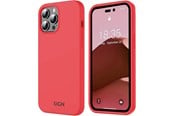 Puhelin - Kannet ja kotelot - SiGN Liquid Silicone Case for iPhone 14 Pro - Red - SN-SIL14PVattenmelon