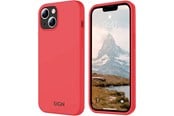 Puhelin - Kannet ja kotelot - SiGN Liquid Silicone Case for iPhone 15 plus - Red - SN-SIL15MVattenmelon