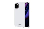 Puhelin - Kannet ja kotelot - SiGN Liquid Silicone Case for iPhone 11 Pro Max - White - SN-SILK11PXWHITE