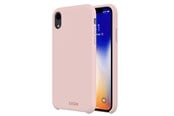 Puhelin - Kannet ja kotelot - SiGN Liquid Silicone Case for iPhone X & XS - Pink - SN-SILKXSPINK