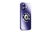 Puhelin - Kannet ja kotelot - SiGN Magnetic Case iPhone 16 Plus with lens protection and logo view - Purple - SN-TPU16PLDP