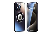 Puhelin - Kannet ja kotelot - SiGN Magnetic Case iPhone 16 Pro with lens protection and logo view - Black - SN-TPU16PRS