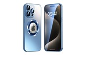 Puhelin - Kannet ja kotelot - SiGN Magnetic Case iPhone 17 Pro Max with lens protector and logo view - Black - SN-TPU17PMBLK
