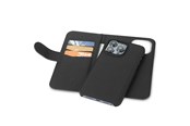 Puhelin - Kannet ja kotelot - SiGN Wallet Cover 2-in-1 for iPhone 17e/16e - Black - SN2I1-IPSE25