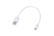 USB kaapelit - SiGN USB Cable with Lightning 5V - 2.1A for iPhone & iPad - 25cm - White - 13-1222