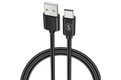 USB kaapelit - SiGN USB-C Cable - 2.4A - 1m - Black - SN19-200