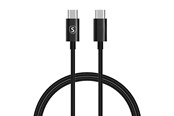 USB kaapelit - SiGN Fast Charging Cable USB-C to USB-C 60W - 3A - PD - 1m - Black - SNCAB-USBCCB