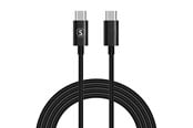 USB kaapelit - SiGN Fast Charging Cable USB-C to USB-C 60W - 3A - PD - 2m - Black - SNCAB-USBCCB-2