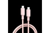 USB kaapelit - SiGN USB-C to USB-C cable 60W - 1m - Pink - SN-CC-60W
