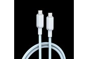 USB kaapelit - SiGN USB-C to USB-C Cable 60W - 1m - Blue - SN-CCB-1M
