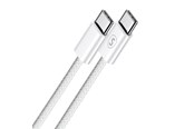USB kaapelit - SiGN USB-C to USB-C cable - 60W/3A - 2m - White - SN-CCN2M