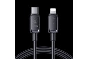 USB kaapelit - SiGN USB-C to Lightning Cable 20W - 0.25m - Black - SN-CL025BK