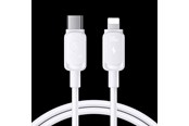 USB kaapelit - SiGN USB-C to Lightning Cable 20W - 1.2m - White - SN-CL-120WT