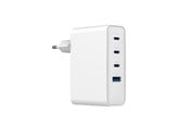 Puhelin - Adapterit & Laturit - SiGN Fast Charger 100W GaN 3xUSB-C / 1x USB-A - White - A2208-01
