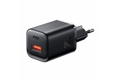 Puhelin - Adapterit & Laturit - SiGN Fast Charger USB & USB-C - PD & QC 3.0 - 3A - 30W - Black - SN-QP303B