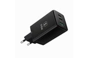 Puhelin - Adapterit & Laturit - SiGN GaN Ultra 65W 2xUSB-C & 1xUSB-A Fast Charger - Black - SN-TCG01B