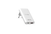 Puhelin - Adapterit & Laturit - SiGN GaN Ultra Slim Charger Foldable 65W - White - SN-ULTRATHIN65W