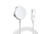 Smartwatch - Lisävarusteet - SiGN Magnetic Wireless Charger MagSafe USB-C for Apple Watch - 2.5W - 1.2m - White - SN-IW004